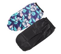 DECORNIJIA 2pièces Lot De Bonnets Satin Élastiques à Large Bord Pour Capillaire Confort Et Élégance Nocturne