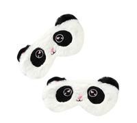 DECORNIJIA 2pièces Lot De Masques Pour Yeux De Nuit Cache-yeux Souples Pour Dormir Chez Soi Ou Voyage