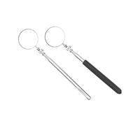 DECORNIJIA 2pièces Miroir De Vérification Des Miroir Télescopique Pour Extensions De Outil De Salon De Beauté Portable Et Pratique Pour Ajustements Voyage Et Esthétique