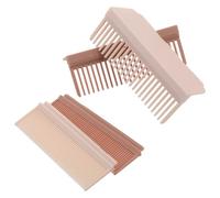 DECORNIJIA 2pièces Peigne Lisseur Pour Cheveux Raides Peigne Plat Amovible à Clip Accessoire De Coiffure Pour Femmes Et Hommes Outil De Lissage Pour Salon Et Domicile