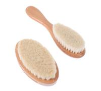 DECORNIJIA 2pièces Plumeau pour Cheveux et Outil de Coupe de Cheveux de Barbier Brosse à Poudre avec Coupe de Barbier Coiffure de Salon de Coiffure