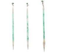 DECORNIJIA 3 Pièces Calligraphy Practice Pen Set Fine Tip Ink Wash Brush Watercolor Pen Traditional Chinese Japanese Sumi Drawing For Beginners Artists