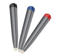 DECORNIJIA 3 Pièces Stylet Tactile pour Écran Compatible Large Stylo Pratique à Pointe Feutre pour Précise pour et Tableaux Interactifs Lot de Couleurs Noir Rouge Bleu