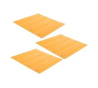 DECORNIJIA 3 Pièces Tactile PVC Blind Floor Tiles Nonslip Pavement Bricks For Safe Walkways And Blind Pathways