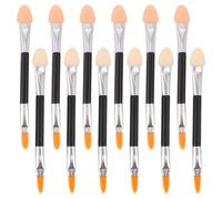 DECORNIJIA 30 Pièces 30 Pinceaux à Éponge Double Embout pour Vieillissement de Maquettes, Brossage à Sec, Mousse Haute Densité, Set Polyvalent pour Modélisme DIY, Accessoires Peinture