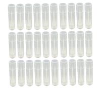 DECORNIJIA 30 pièces Tube à à Vide Lot de Tubes PP pour DIY Portable et Réutilisable Adapté Au Mélange Cire Abeille et Huile Outil Pratique pour Fabrication Maison