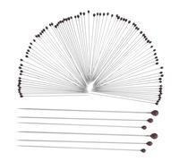 DECORNIJIA 300 Pièces Épingles Acier Inoxydable pour Montage Insectes avec Tête Sécurisée Fixation Précise pour et Spécimens Outils Pédagogiques pour de Biologie et