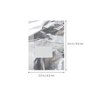 DECORNIJIA 300 pièces Nail Art Foil Wraps avec Coton Absorbant pour Dissolvant Vernis Gel Imprégnées pour Manucure Gel Soak Off Accessoires Professionnels et DIY à Domicile