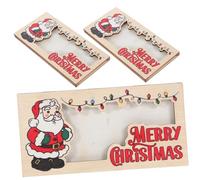 DECORNIJIA 3pièces Distributeur Porte-monnaie De Noël Support De Pour Espèces Enveloppe Cadeau Pour Fête