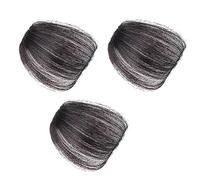 DECORNIJIA 3Pièces Fausse Frange Aérienne Synthétique pour Accessoires de Clip