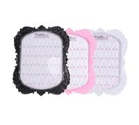 DECORNIJIA 3pièces Panneaux Affichage De Manucure Européens Cartes De Présentation Pour Avec Relief Pratique Pour Salon De Nail Art Et