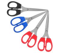 DECORNIJIA 4 Pièces Ciseaux Tout Usage Petits Acier Inoxydable Lames Précises pour Bricolage École et Couture Poignées Ergonomiques Adaptées Aux Adultes et Garçon Fille