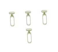DECORNIJIA 4 Pièces Tondeuse Corps Femme Rasoir Aisselles Douceur Sécurisée Portable Exfoliante Vert Matcha