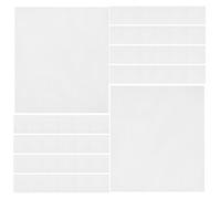DECORNIJIA 4800 Disques de Coton Démaquillants Non Pelucheux Ultra-doux pour Visage, Lingettes Nettoyantes Absorbantes pour Lotion Tonique, Coton Carré pour Soin Peau à Domicile Voyage