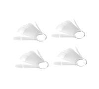 DECORNIJIA 4ensembles Palette De Pratique Faux Présentoir Transparent Pour Manucure Et Nail Art Outils Pour Pratiquer Et Afficher Les Designs