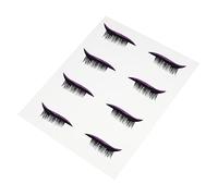 DECORNIJIA 4paires Autocollants De Maquillage Des Yeux Temporaires Eyeliner Et Autocollants Décoratifs Pour Femmes Faciles à Appliquer