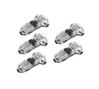 DECORNIJIA 5 pièces Connecteur de Câble sans Dénudage Terminal Rapide Broche Connecteur Dérivation Sécurisée pour Câble Électrique