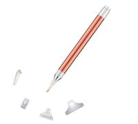 DECORNIJIA 5 pièces Stylo Lumineux pour Peinture Diamant Kit DIY avec Embouts Multiples Stylo Point Croix Personnalisé Antirouille pour Broderie et Artisanat