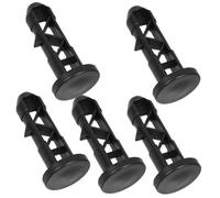 DECORNIJIA 5 pièces Verrous Plastique pour Poubelle Extérieure Axes de Connexion Couvercle Fixations et Résistantes pour Couvercles de Bac à Ordures