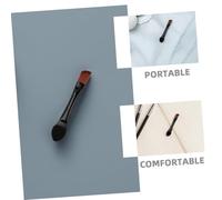 DECORNIJIA 50 Pièces Double Ended Angled Eye Brushes For Eyeshadow And Brows Portable Dual Handle Makeup Tool For Precise Wild Brow Shaping And Blending