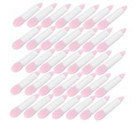 DECORNIJIA 50 Pièces Silicone Makeup Brush Set For Lip Mask And Eyeshadow Application Small Reusable Lip Brush And Glitter Eyeshadow Applicator Soft Silicone Tool For Precise Beauty Care
