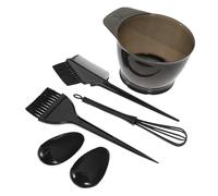 DECORNIJIA 5pièces Kit De Teinture Pour Cheveux Ensemble Complet Outils De Coloration Portable Et Réutilisable Pour Usage Domestique Ou Salon