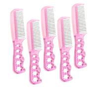 DECORNIJIA 5pièces Peignes Acier Anti-statique Pour Perruques Outils De Coiffure Pratiques Pour Wigs Lisses Enchevêtrement Usage Quotidien Événements Spéciaux Performances Scéniques