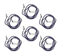 DECORNIJIA 6 Pièces Lot de 6 Cordons Tour de Cou Réglables pour Moufles Garçon et Filles, Sangles de Moufles Anti-Perte en Tissu Bleu Marine, Accessoires Légers pour Activités en Plein Air et