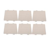 DECORNIJIA 6 pièces Plaque de Mica Micro-ondes Résistante Haute Température pour Réparation et Protection Four à Micro-ondes Accessoire Four Supplies