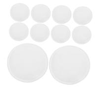 DECORNIJIA 60 pièces Disques Coton Démaquillants Ronds Coton Pur Lingettes Absorbantes pour Nettoyage Visage et Soins Accessoires Beauté Salon et Usage Domestique
