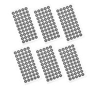 DECORNIJIA 6feuilles Points De Marquage Réfléchissants pour Scanner Améliorez Votre Précision De Scanning Cibles Faciles à Positionner Haute Réflexivité Et Résistants Déchirure