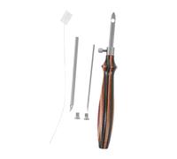 DECORNIJIA 7 Pièces Kit Aiguilles à Poinçonner Broderie avec Manche Ergonomique Pointes Sûres pour Débutants et Outils Polyvalents pour Travaux Aiguille Créatifs