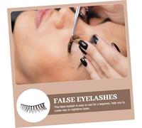 DECORNIJIA 8 Faux Cils Naturels Regard Dense et Séduisant Extensions de Maquillage pour Usage Personnel et Professionnel