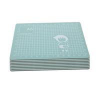 DECORNIJIA 8 Pièces Tapis de Découpe Double-face pour Bricolage et Scrapbooking Planche Légère et Portable avec Marquages de Précision pour Découpe Papier Couture et Gravure