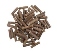 DECORNIJIA 80 Bâtonnets en Bois Naturel pour Artisanat, Mini Bâtons de 5 Cm de Long X 1-1,5 Cm de Diamètre, Brindilles Rustiques pour Loisirs Créatifs, Décoration Champêtre et