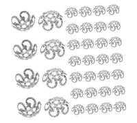 DECORNIJIA 800 Pièces Vintage Flower Bead Caps Metal Spacer Findings For Bracelet Necklace Earrings DIY Jewelry Making Supplies