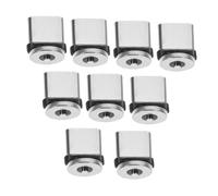 DECORNIJIA 9pièces Lot de Embouts Magnétiques USB-c pour Câble De Charge Téléphone Charge Rapide Et Transmission De Données Compatible Port USB Type-c Usage Domestique Et Bureau