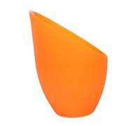 DECORNIJIA Abat Jour Plastique Orange pour Lampadaire Incliné Diffuseur Doux Facile à Installer et Nettoyer Couverture pour Plafonnier et Lustre Multi Têtes