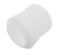 DECORNIJIA Abat-jour Suspendu Plastique Blanc pour Lampe à Ampoule Petit Abat-jour Moderne pour Plafonnier Décoratif Diffuseur Léger et Résistant pour Salon et Salle à Manger