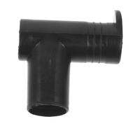 DECORNIJIA Accessoire de Rack à Vêtements Noir Connecteur Angle Droit Robuste pour Étendoir à Linge Bouchon de Tige Pratique pour Portant Vêtement Suspendu Kit de Joints pour Rangement