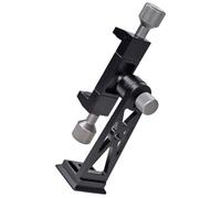 DECORNIJIA Adaptateur de Clip Rotatif pour Téléphone Portable Support de Trépied Réglable 360° Fixation Compacte et Légère pour Smartphone Support de Griffe pour Vidéo en Direct et Photo