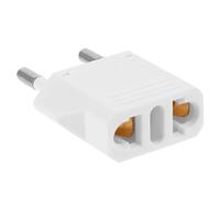 DECORNIJIA Adaptateur de Voyage Compact Cuivre Convertisseur Prise Européenne vers Américaine et Italienne Portable et Durable pour Déplacements Internationaux