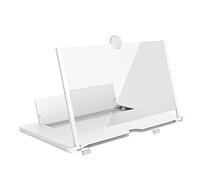 DECORNIJIA Agrandisseur D'écran de Téléphone Portable HD Support Solide en Abs et Lentille, Compact et Mains Libres, pour Regarder des Films et Lire Les Actualités Couleur Aléatoire