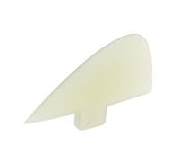 DECORNIJIA Aileron Central de Surf en Fibre de Verre Nid D’Abeille Transparent Vert, Ailerons de Surf Renforcés pour Paddleboard Sup, Kit D’ailerons Maniables pour Planche de Longboard,