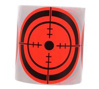 DECORNIJIA Autocollants Cibles Fluorescentes Résistants et Réactifs pour Tir à Arc et Entraînement Intérieur Extérieur Haute Visibilité et Durabilité Faciles à Utiliser et Réutilisables