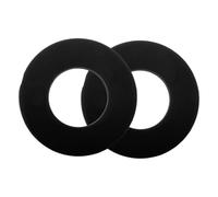 DECORNIJIA Bagues D'amortisseur En Caoutchouc 2 Pièces, Coussinets D'absorption Des Chocs, Anneaux Suspendre Universels Noirs, Installation Facile Pour Amortisseurs Auto Et Réparation Automobile