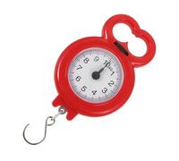 DECORNIJIA Balance à Ressort Portable Rouge Pèse Bagages et Facile à Utiliser pour Valise et Shopping