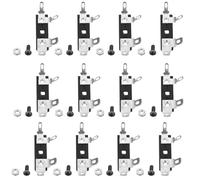 DECORNIJIA Bande de connecteur de libération 15 pièces avec bornier à ressort, connecteur de klaxon avec vis et écrous pour assemblage haut-parleur en DIY