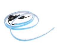 DECORNIJIA Bande Lumineuse LED Capot Voiture Étanche Lumière Diurne Dynamique Balayage Démarrage Glace Bleue Facile Installation
