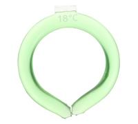 DECORNIJIA Bande Rafraîchissante Nuque Réutilisable, Taille Ajustable, Gel Froid Vert, Pack De Glace Compresses De Glace Cou, Soulagement Thermique Pour L’été, Soins Santé, Confort Pour Temps Chaud